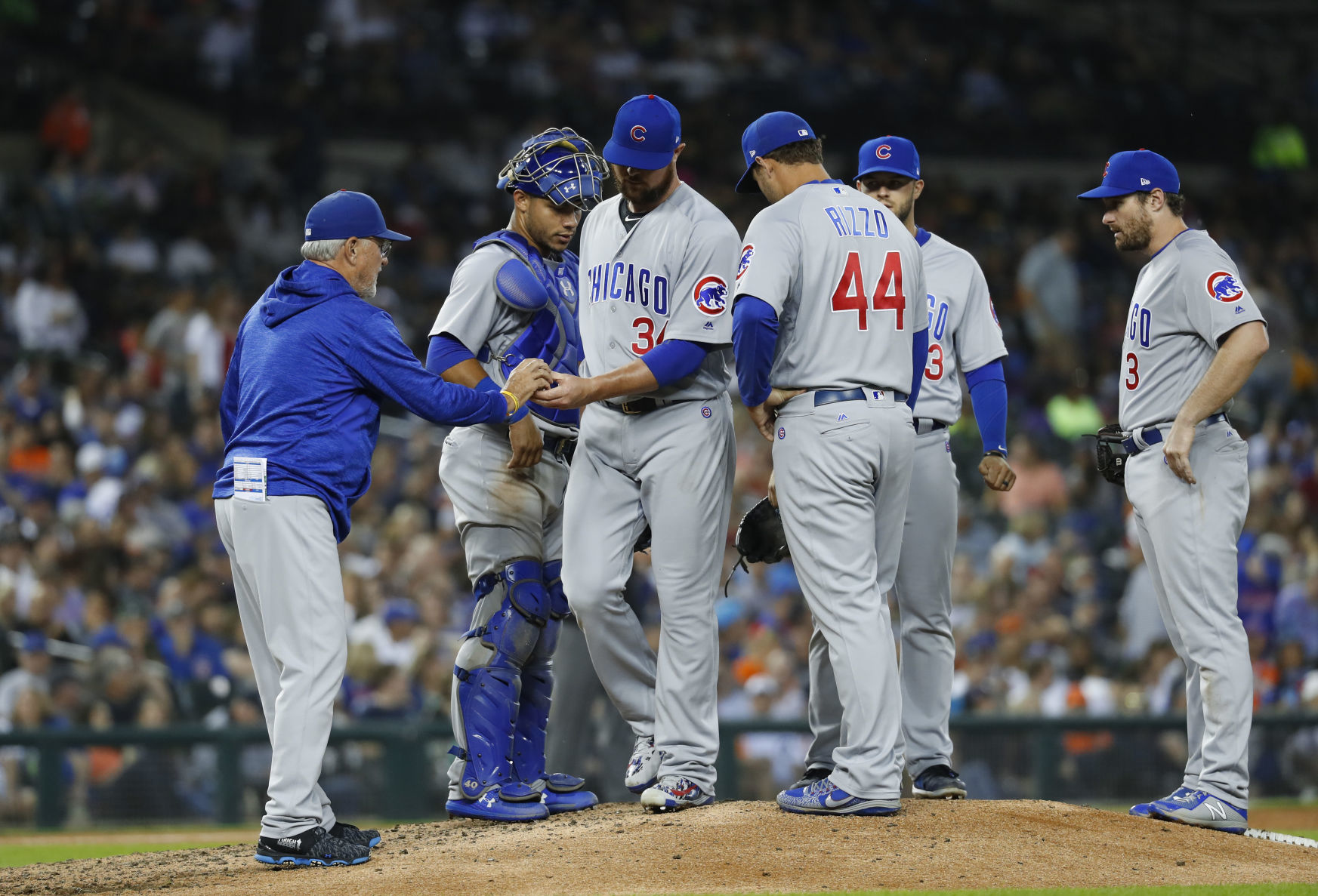 Cubs Tigers Baseball (Game 2)